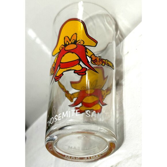 Vintage 1973 Pepsi Collectors Series Looney Tunes Yosemite Sam Glass Tumbler - Picture 6 of 7